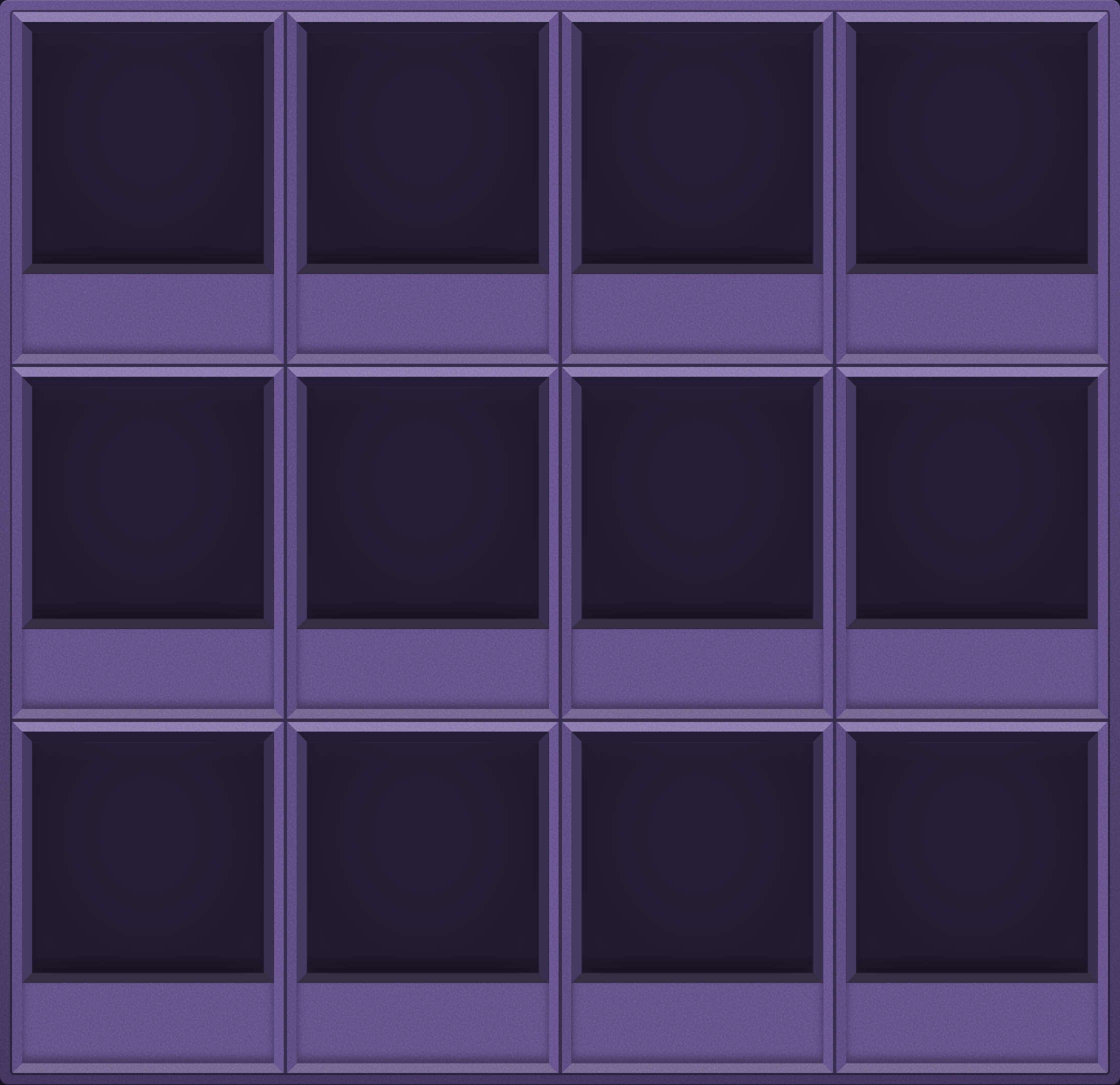 Dusk Lilac Display Case (3x4)